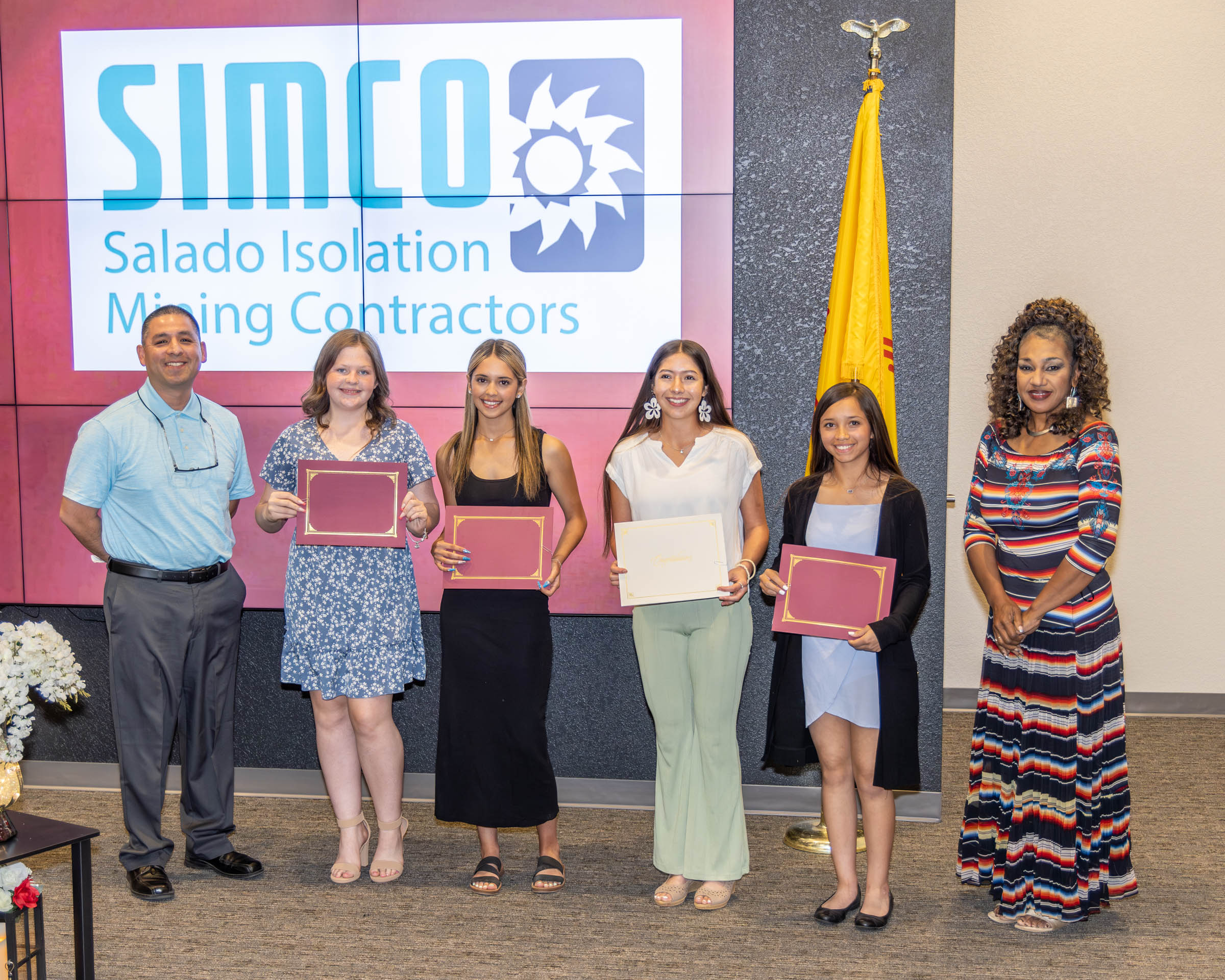 SIMCO awarded scholarships during the April 26, 2023 Loving Municipal Schools Scholarship Awards Ceremony.