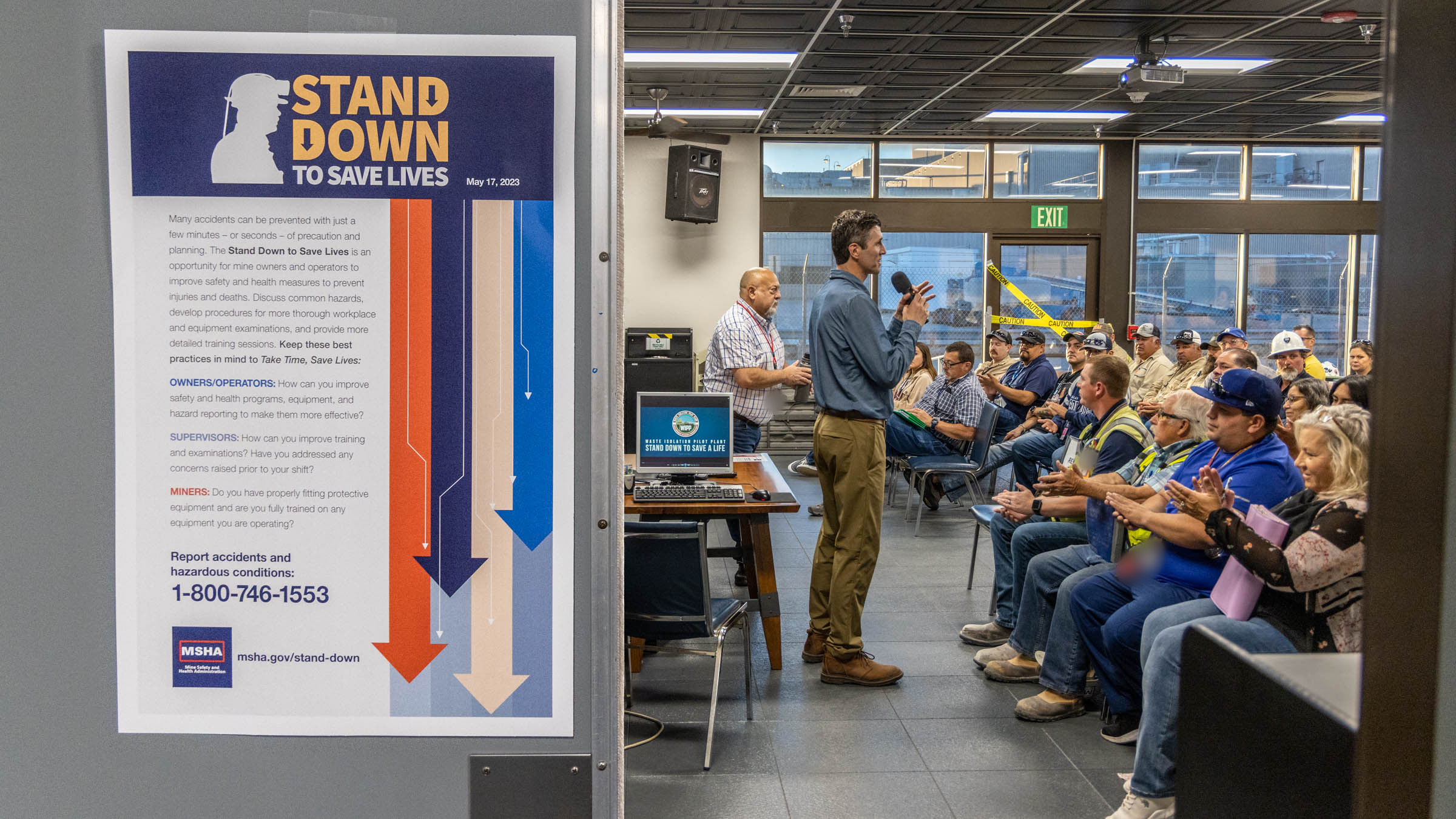 Employees Share Safety on Stand Down Day
