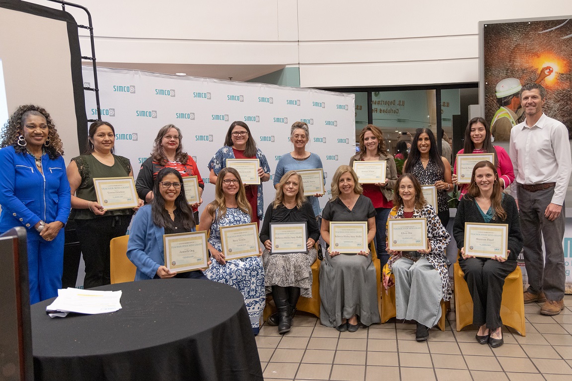 SIMCO awards $20 thousand in teacher STEM mini-grants